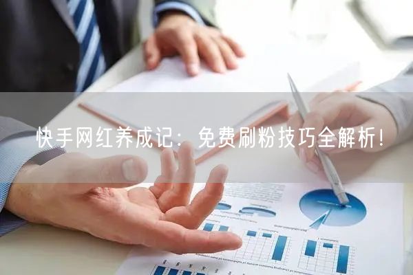 快手网红养成记：免费刷粉技巧全解析！