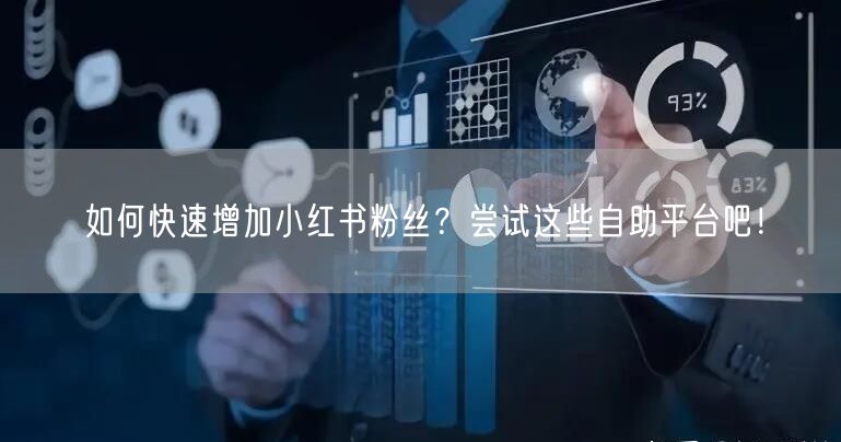 如何快速增加小红书粉丝？尝试这些自助平台吧！