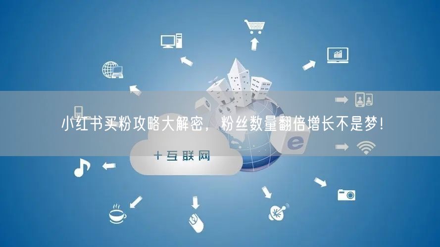 小红书买粉攻略大解密,粉丝数量翻倍增长不是梦!